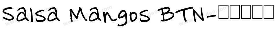 Salsa Mangos BTN字体转换
